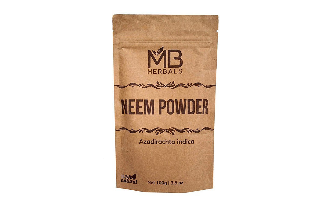 MB Herbals Neem Powder, Azadirachta Indica   Pack  100 grams